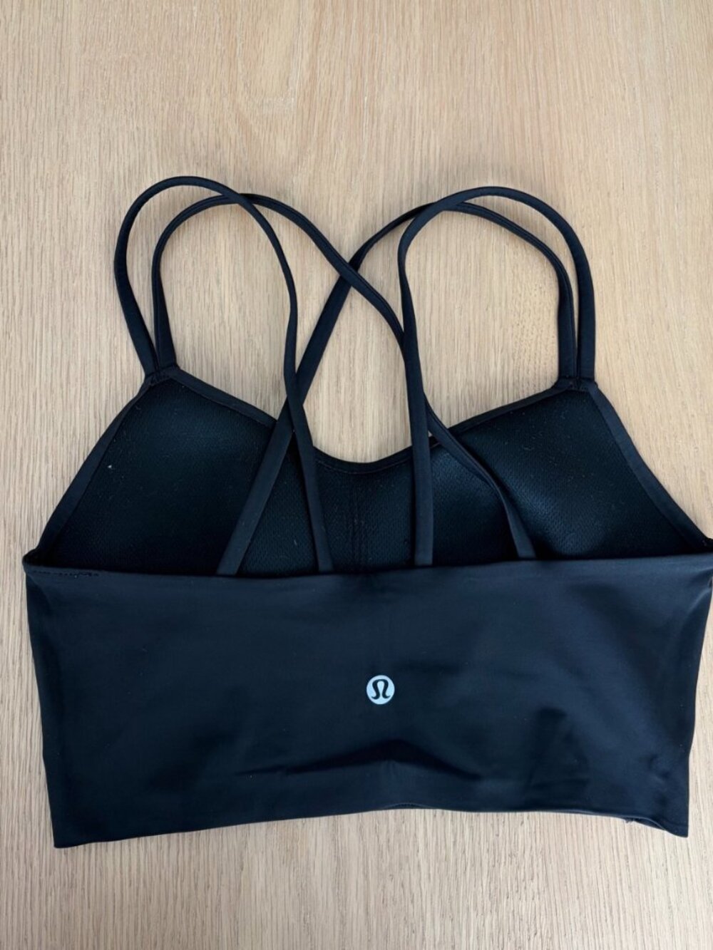 Lululemon Like a Cloud Longline Bra – Black – Size 6